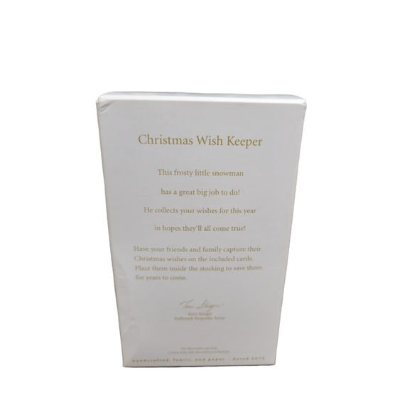 2010 Hallmark Keepsake Christmas Wish Keeper Ornament Sealed Wishes - Picture 7 of 7
